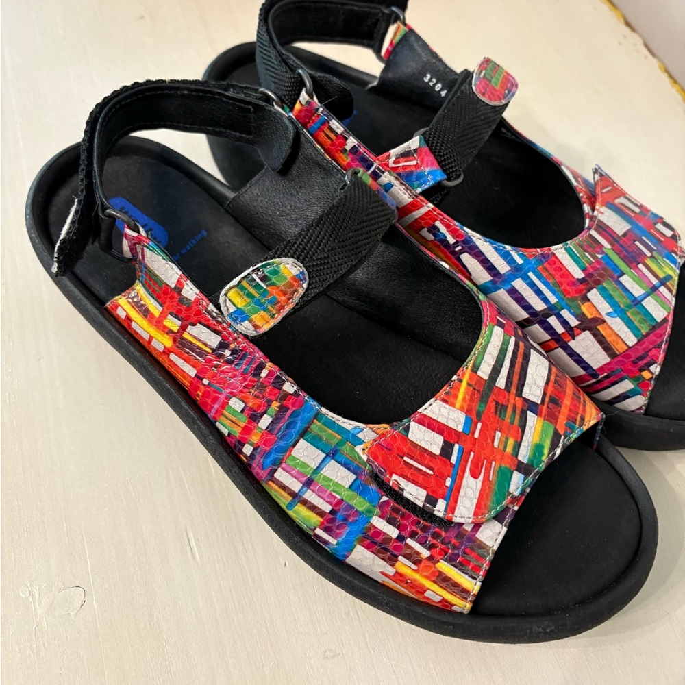 Colorful Strappy Sandals